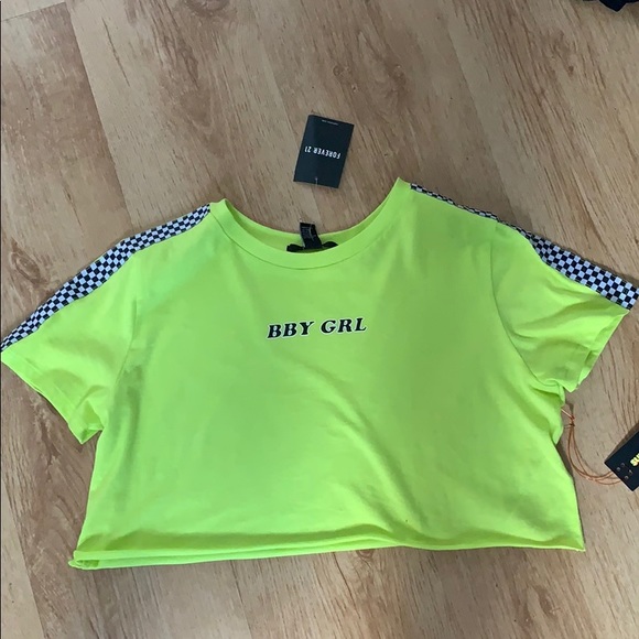 neon top forever 21